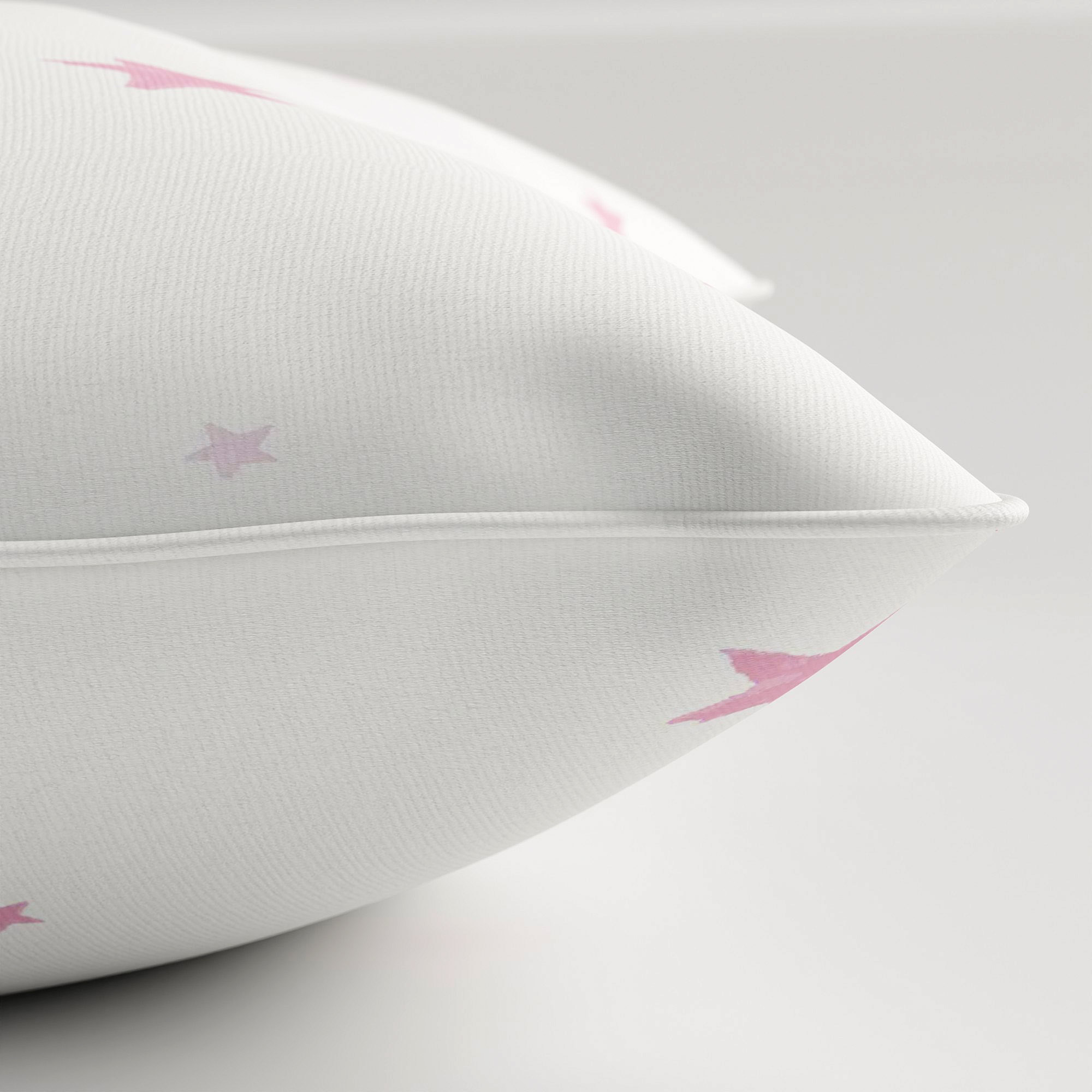 Laura Ashley Painterly Stars Pink Cushion - Image 4