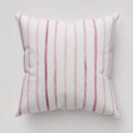 Laura Ashley Painterly Stripe Pink Cushion