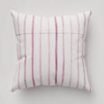 Laura Ashley Painterly Stripe Pink Cushion