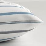 Laura Ashley Painterly Stripe Pale Steel Cushion