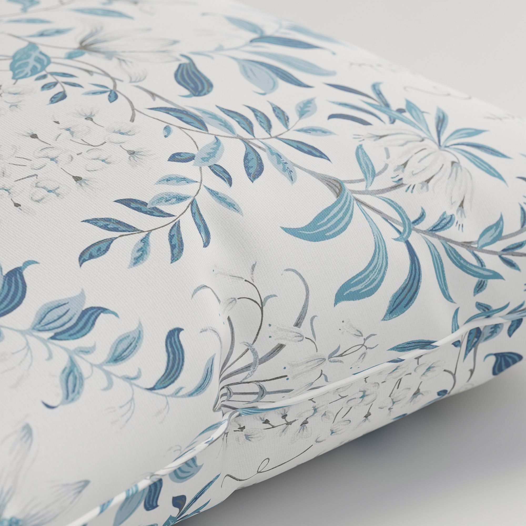 Laura Ashley Parterre Off White/Seaspray Cushion - Image 3