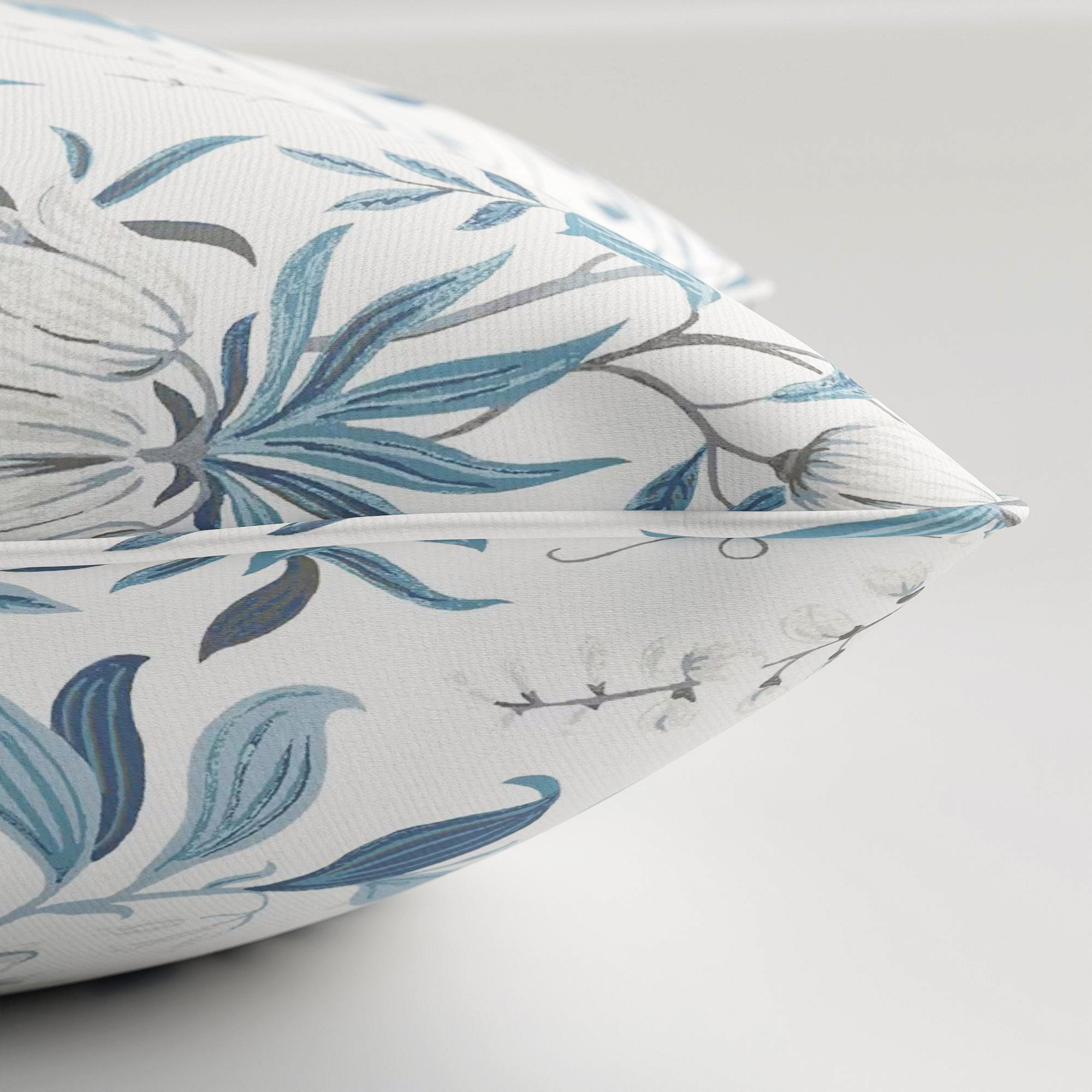 Laura Ashley Parterre Off White/Seaspray Cushion - Image 4
