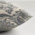 Laura Ashley Peacock Damask Steel Cushion