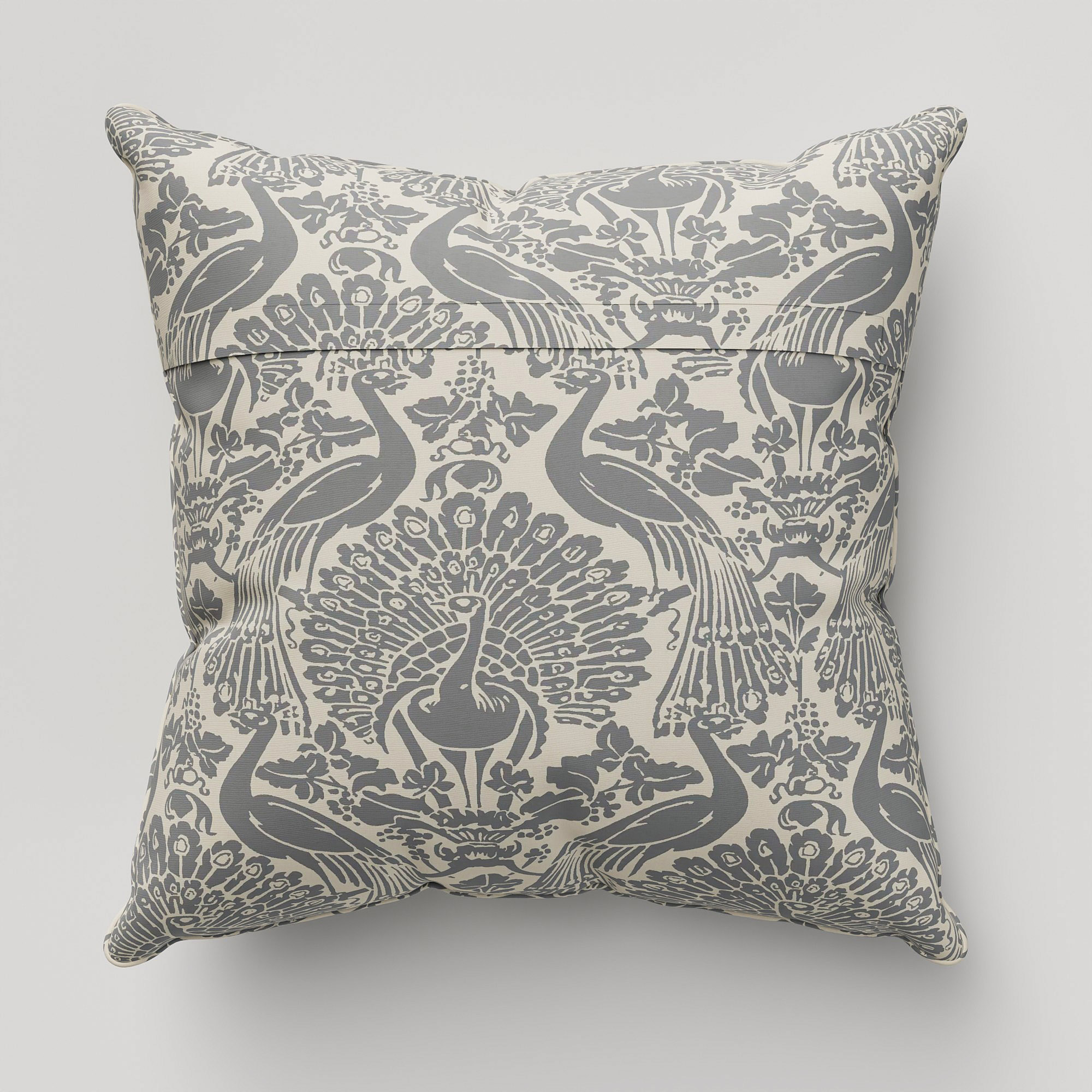 Laura Ashley Peacock Damask Steel Cushion - Image 5