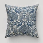 Laura Ashley Peacock Damask Dusky Seaspray Cushion