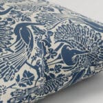 Laura Ashley Peacock Damask Dusky Seaspray Cushion