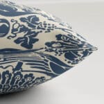 Laura Ashley Peacock Damask Dusky Seaspray Cushion