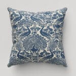 Laura Ashley Peacock Damask Dusky Seaspray Cushion