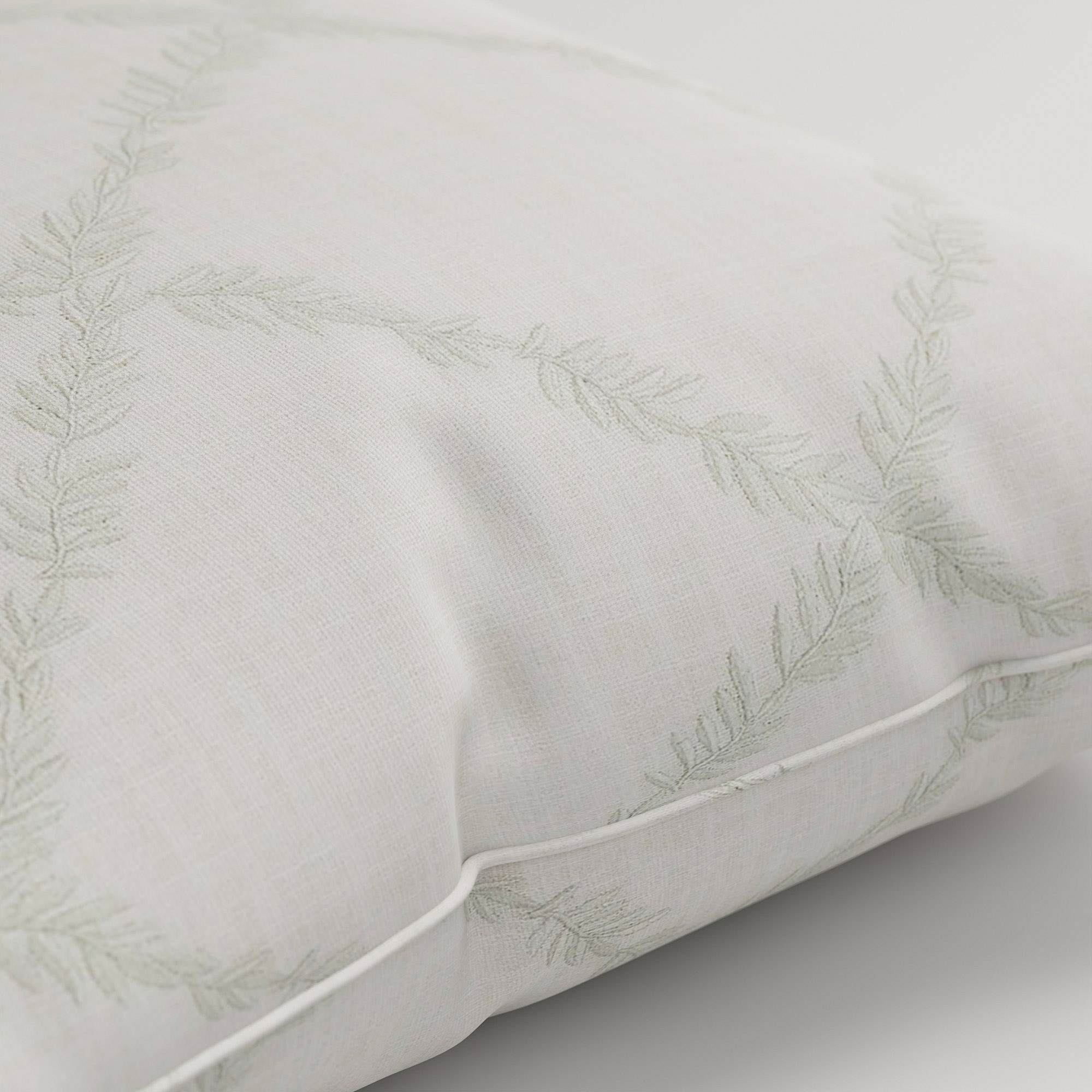 Laura Ashley Pennorth Sage Cushion - Image 3