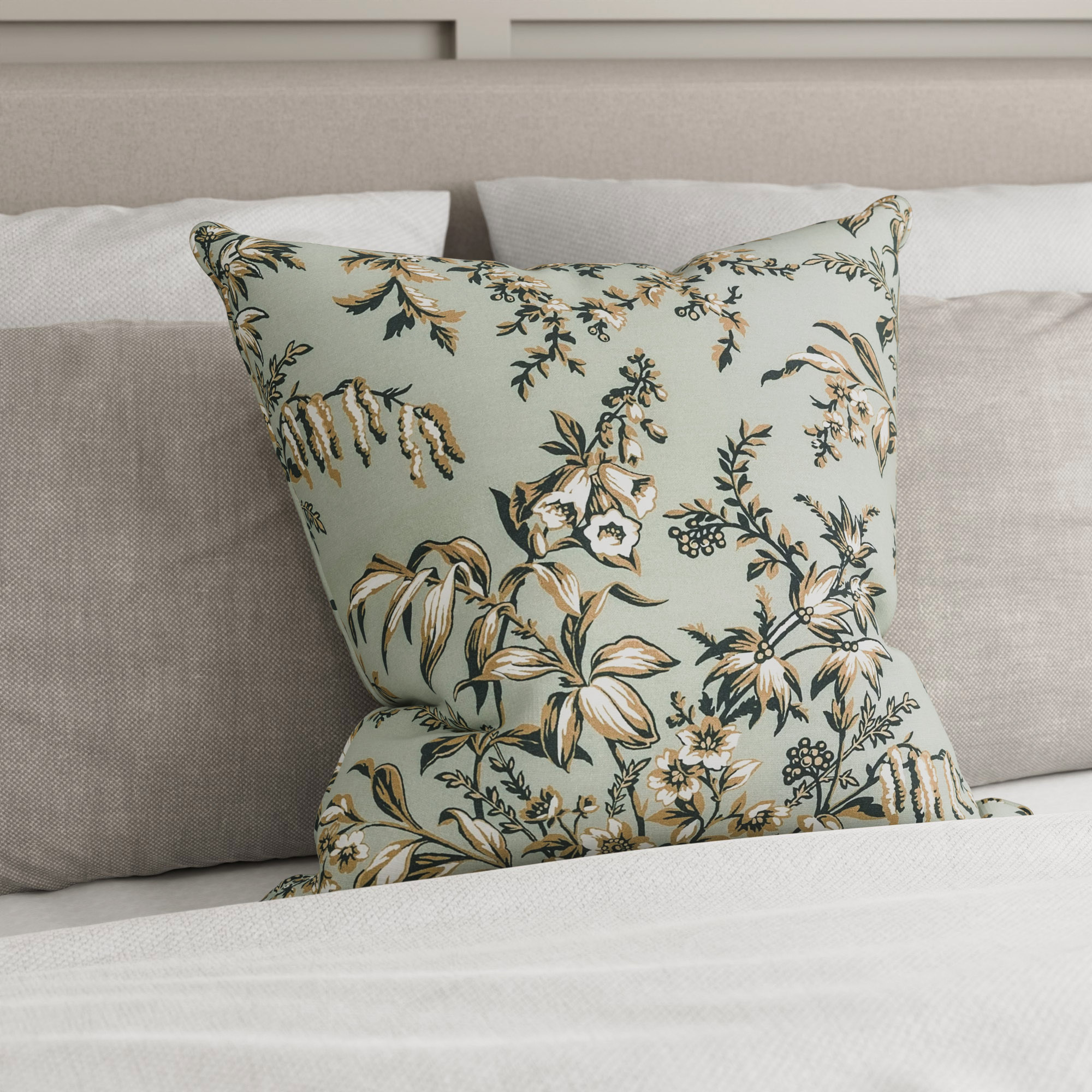 Laura Ashley Picardie Amber Cushion