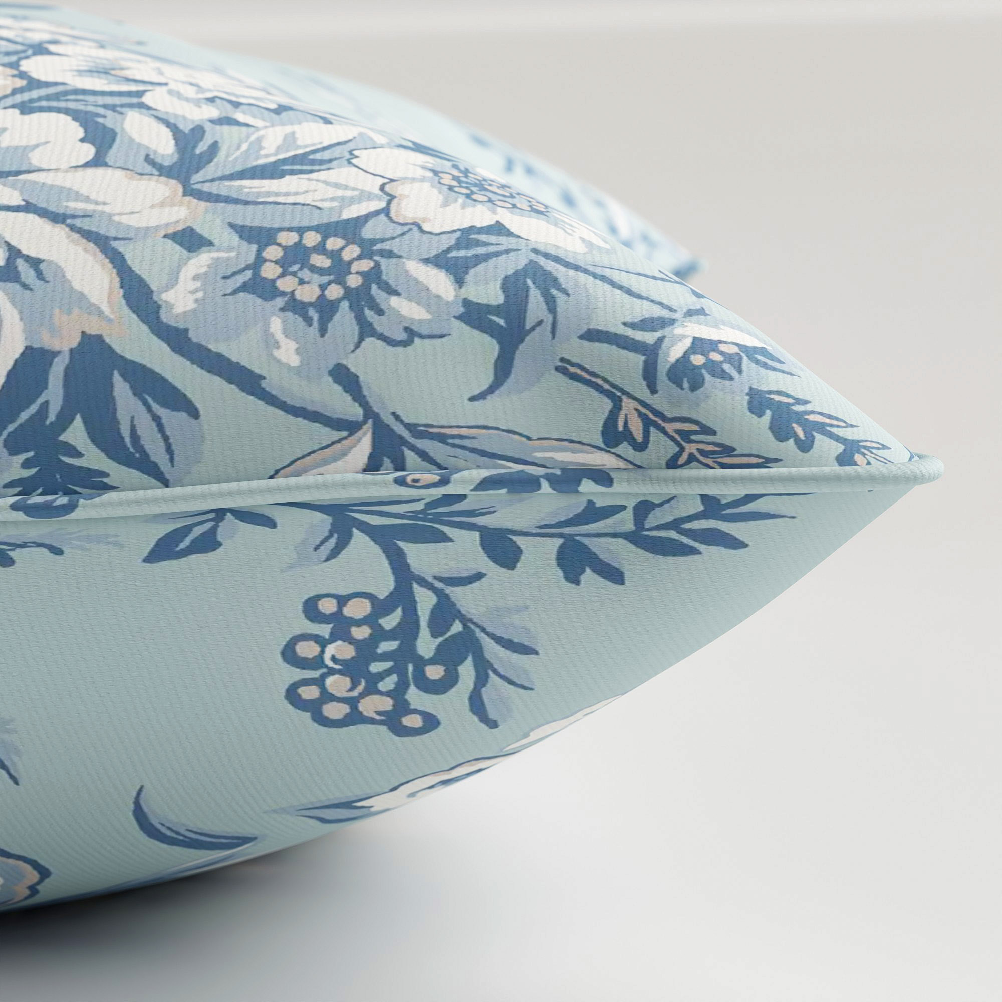Laura Ashley Picardie Blue Sky Cushion - Image 4
