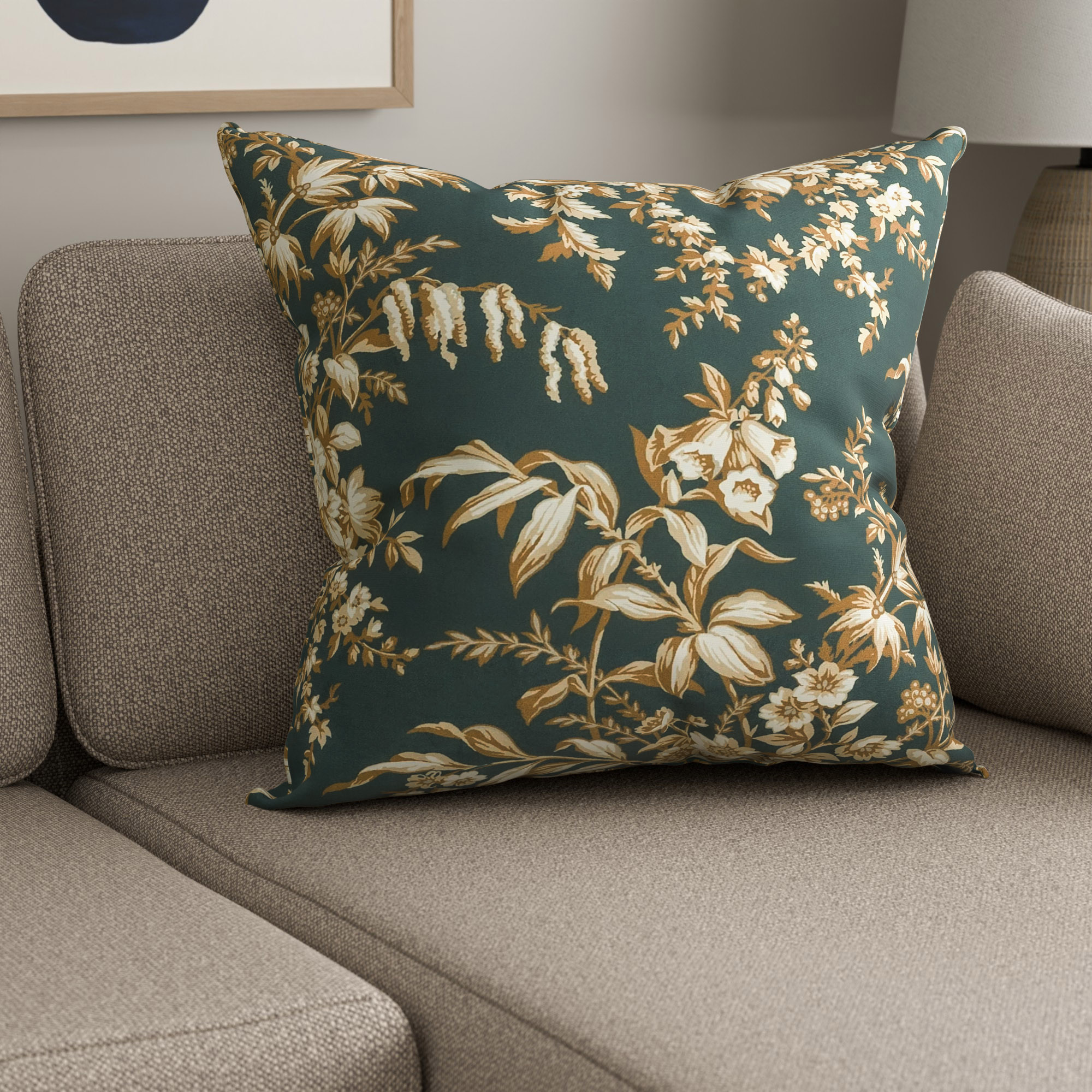 Laura Ashley Picardie Fern Cushion