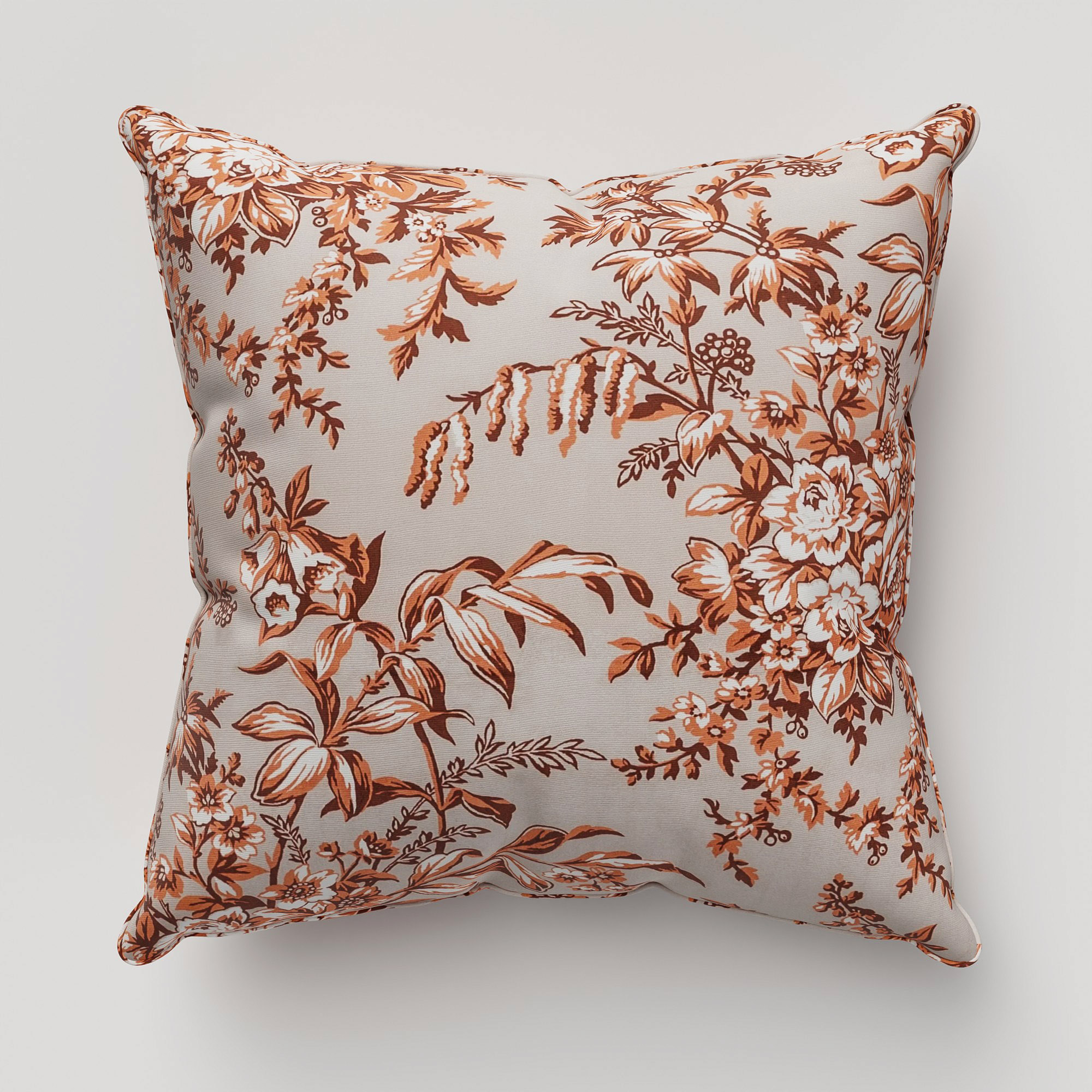 Laura Ashley Picardie Velvet Embers Cushion - Image 2