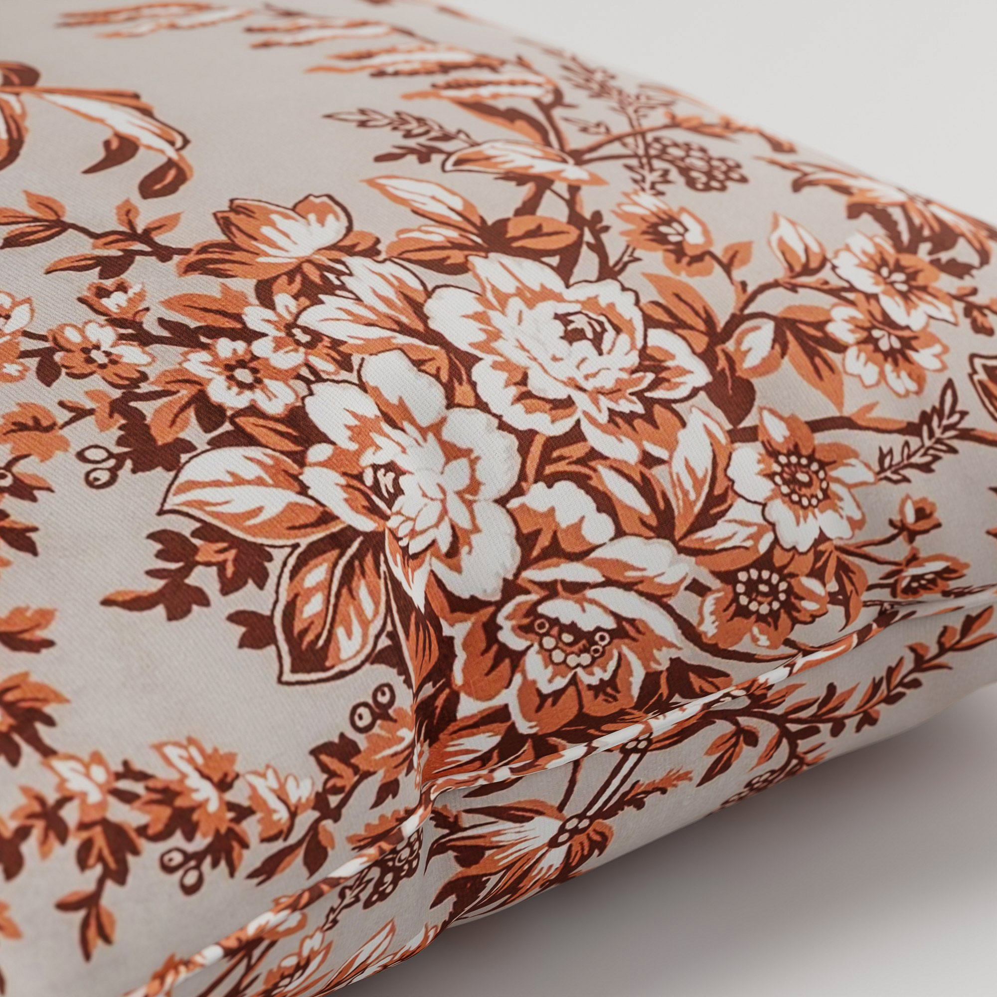Laura Ashley Picardie Velvet Embers Cushion - Image 3