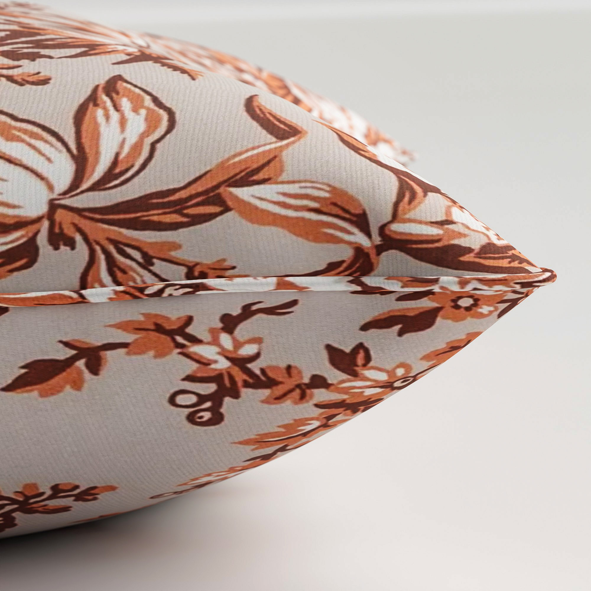 Laura Ashley Picardie Velvet Embers Cushion - Image 4
