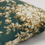 Laura Ashley Picardie Velvet Fern Cushion