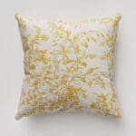 Laura Ashley Picardie Ochre Cushion