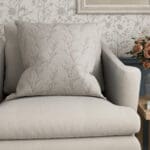 Laura Ashley Pussy Willow Embroidery Blush Cushion