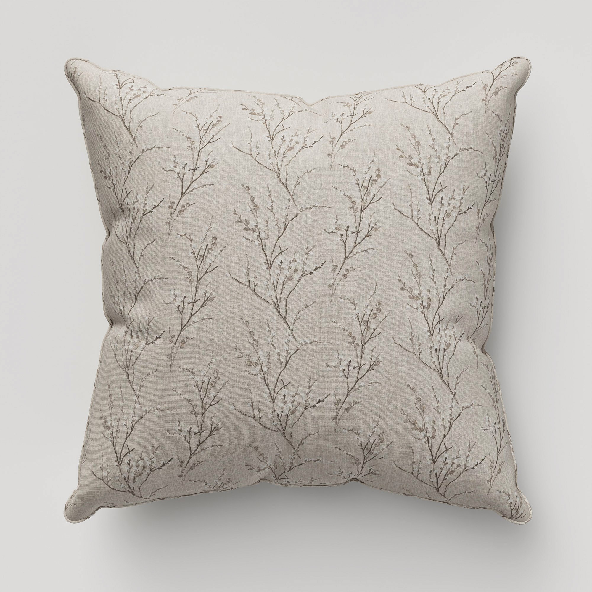 Laura Ashley Pussy Willow Embroidery Steel Cushion - Image 2