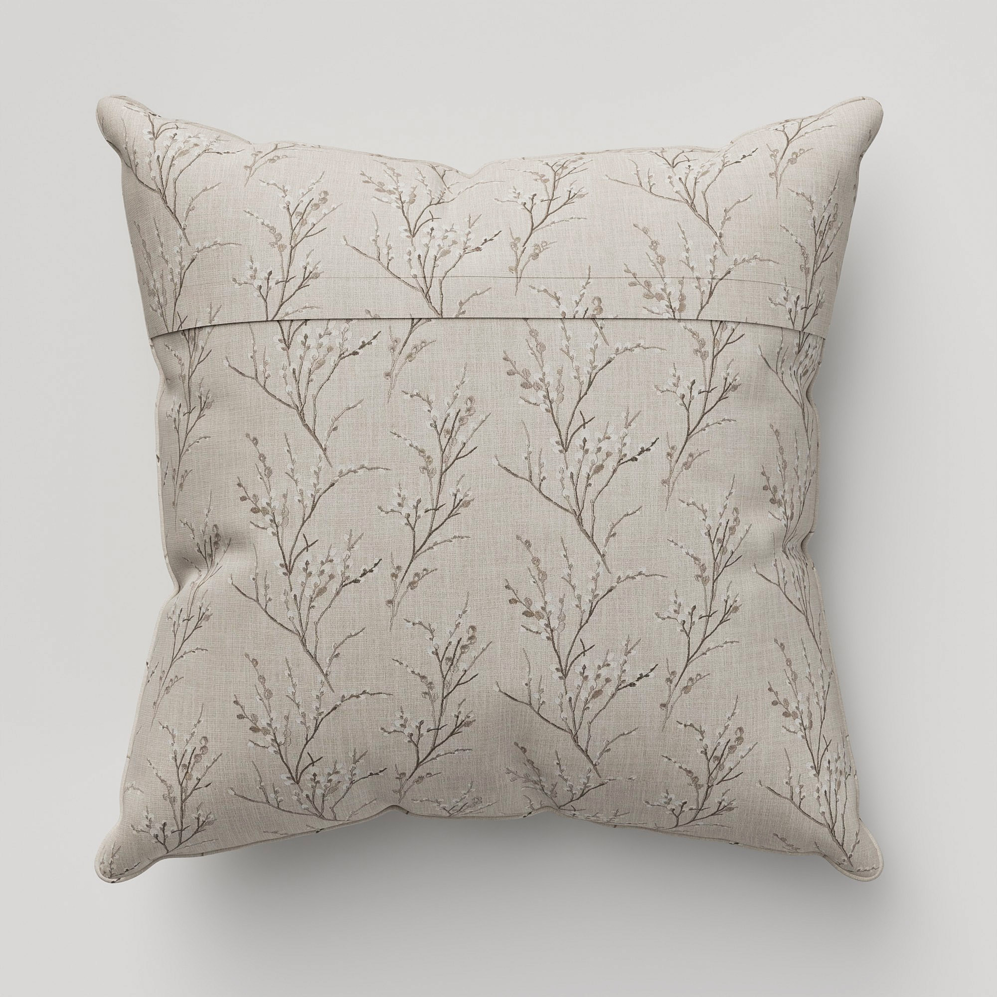 Laura Ashley Pussy Willow Embroidery Steel Cushion - Image 5
