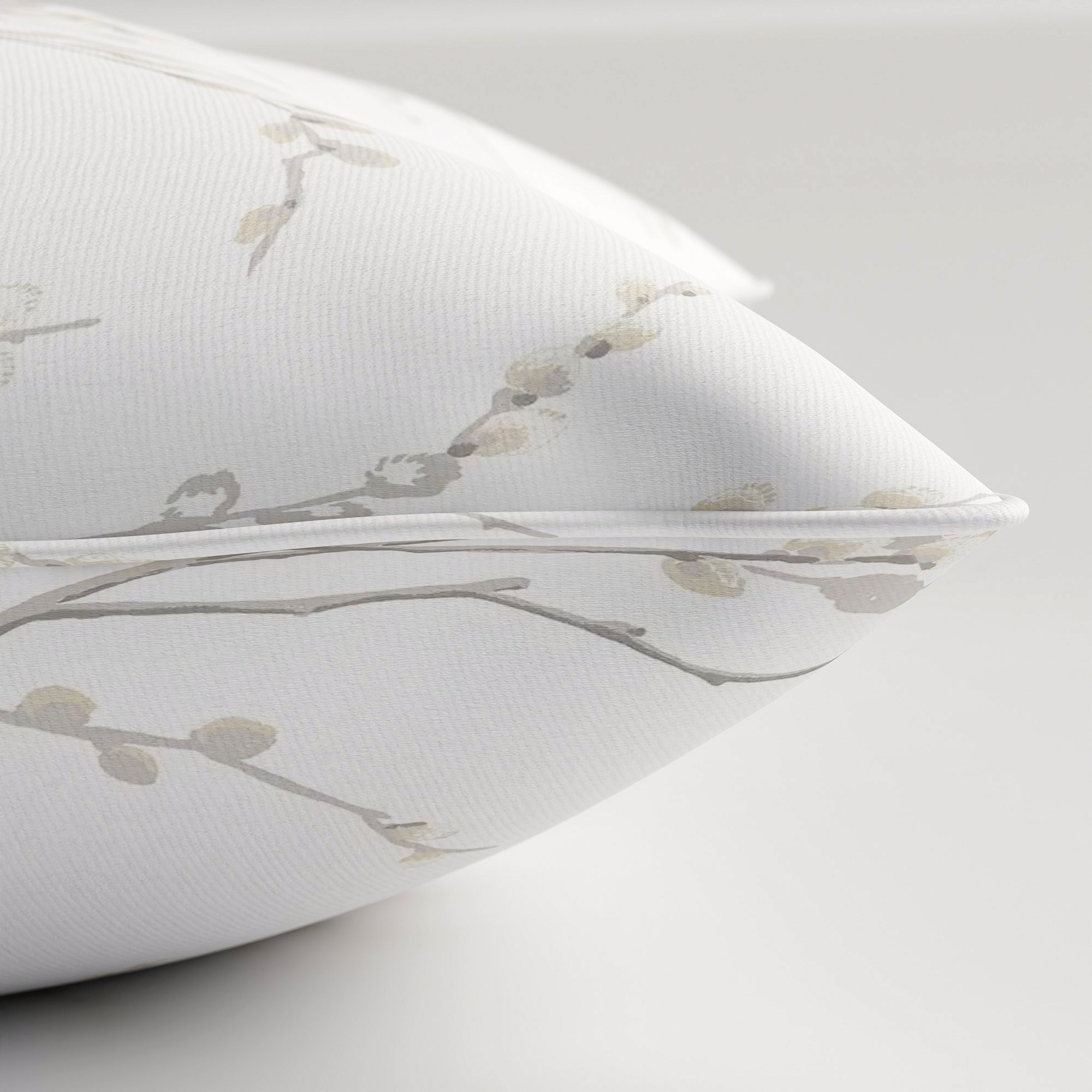 Laura Ashley Pussy Willow Dove Grey Cushion - Image 4