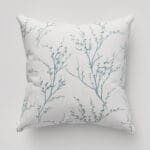Laura Ashley Pussy Willow Off White/Seaspray Cushion