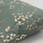 Laura Ashley Pussy Willow Fern Green Cushion