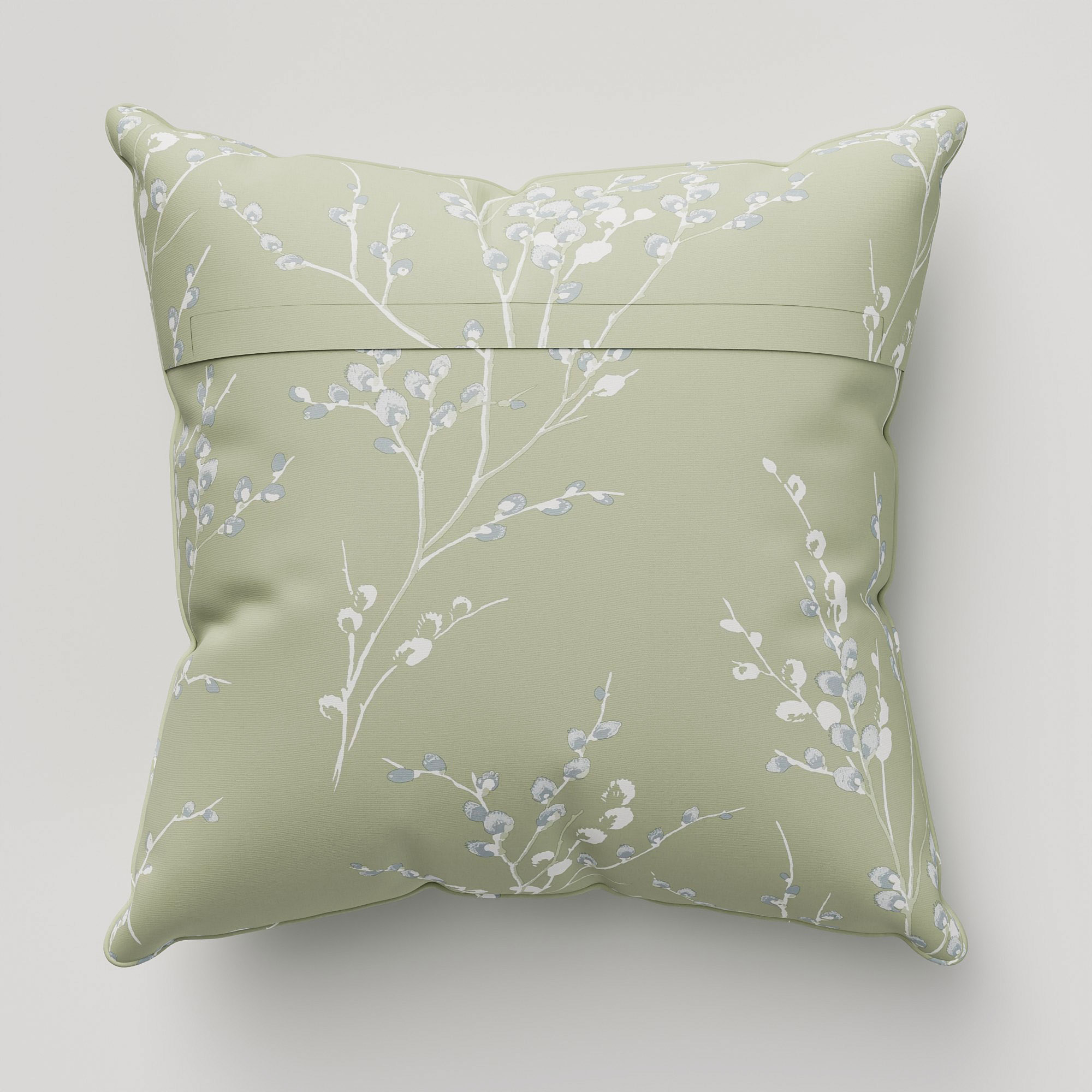 Laura Ashley Pussy Willow Moss Green Cushion - Image 5