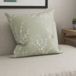 Laura Ashley Pussy Willow Moss Green Cushion