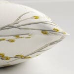 Laura Ashley Pussy Willow Ochre Yellow Cushion