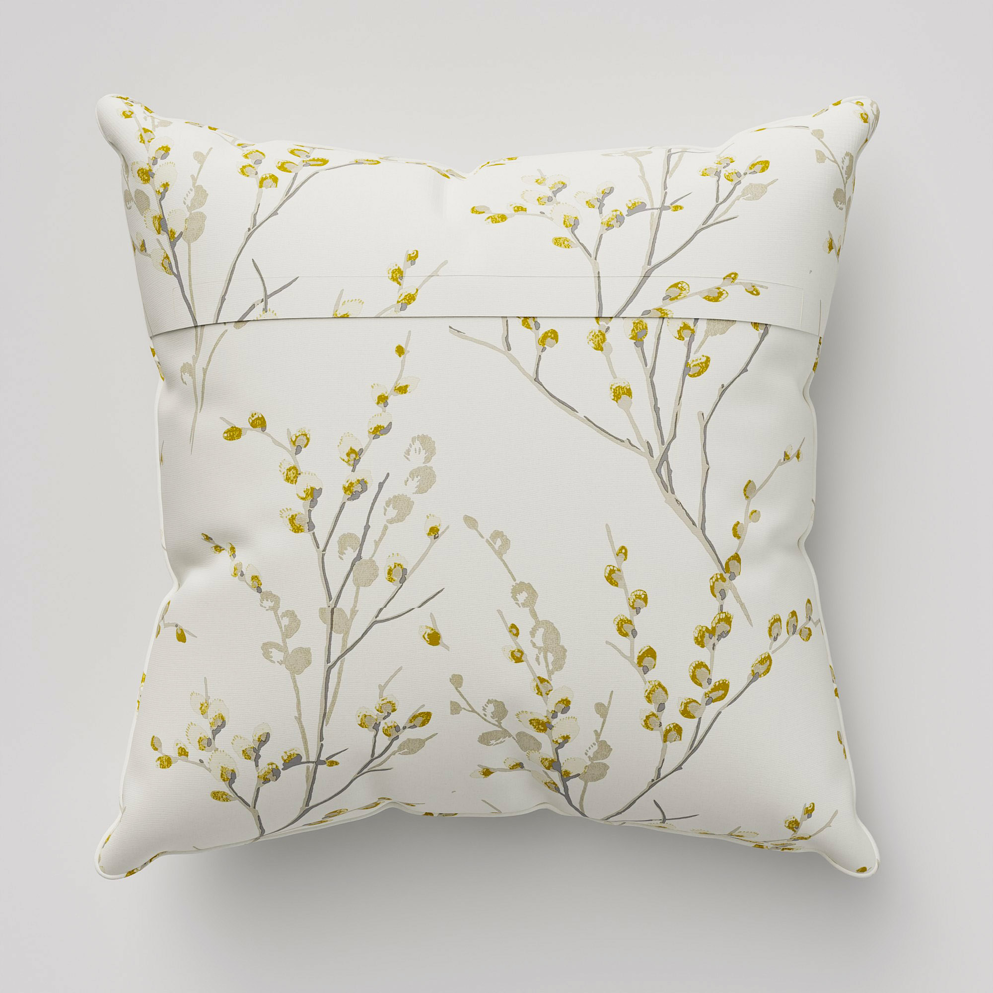 Laura Ashley Pussy Willow Ochre Yellow Cushion - Image 5