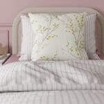 Laura Ashley Pussy Willow Ochre Yellow Cushion