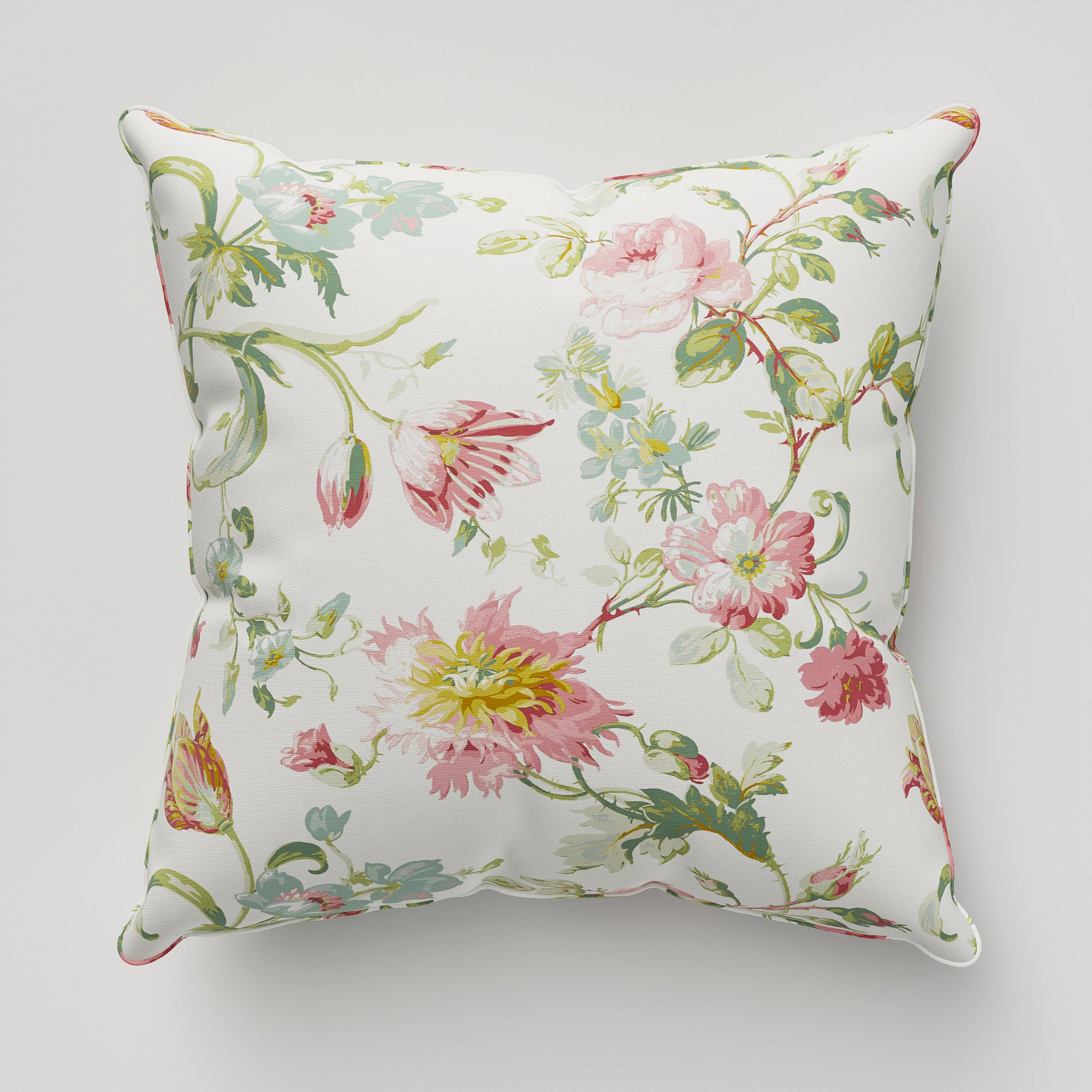 Laura Ashley Rosalind Pale Cranberry Cushion - Image 2