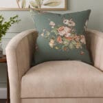 Laura Ashley Rosemore Fern Cushion