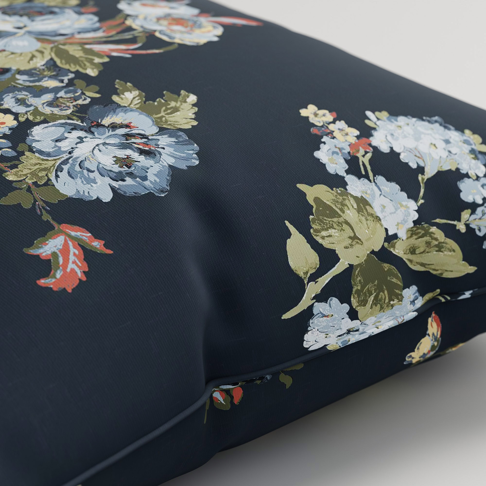 Laura Ashley Rosemore Midnight Cushion - Image 3