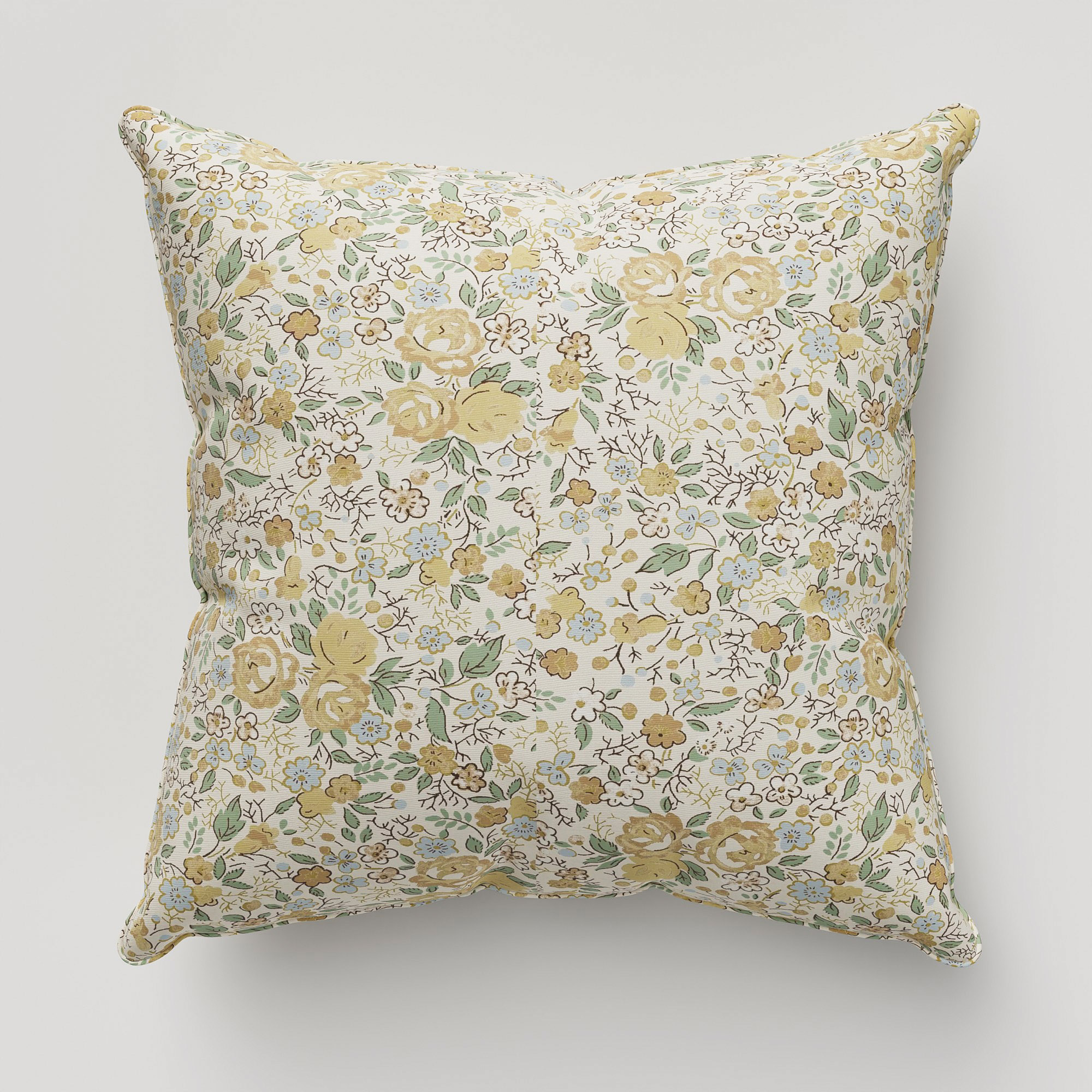 Laura Ashley Rowena Pale Gold Cushion - Image 2