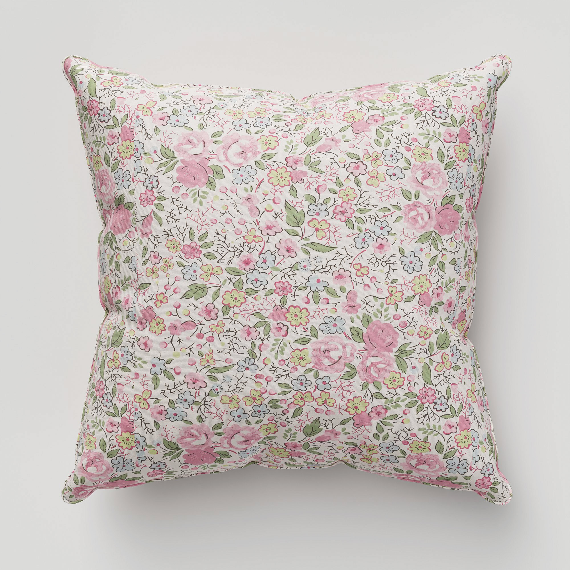 Laura Ashley Rowena Peony Pink Cushion - Image 2