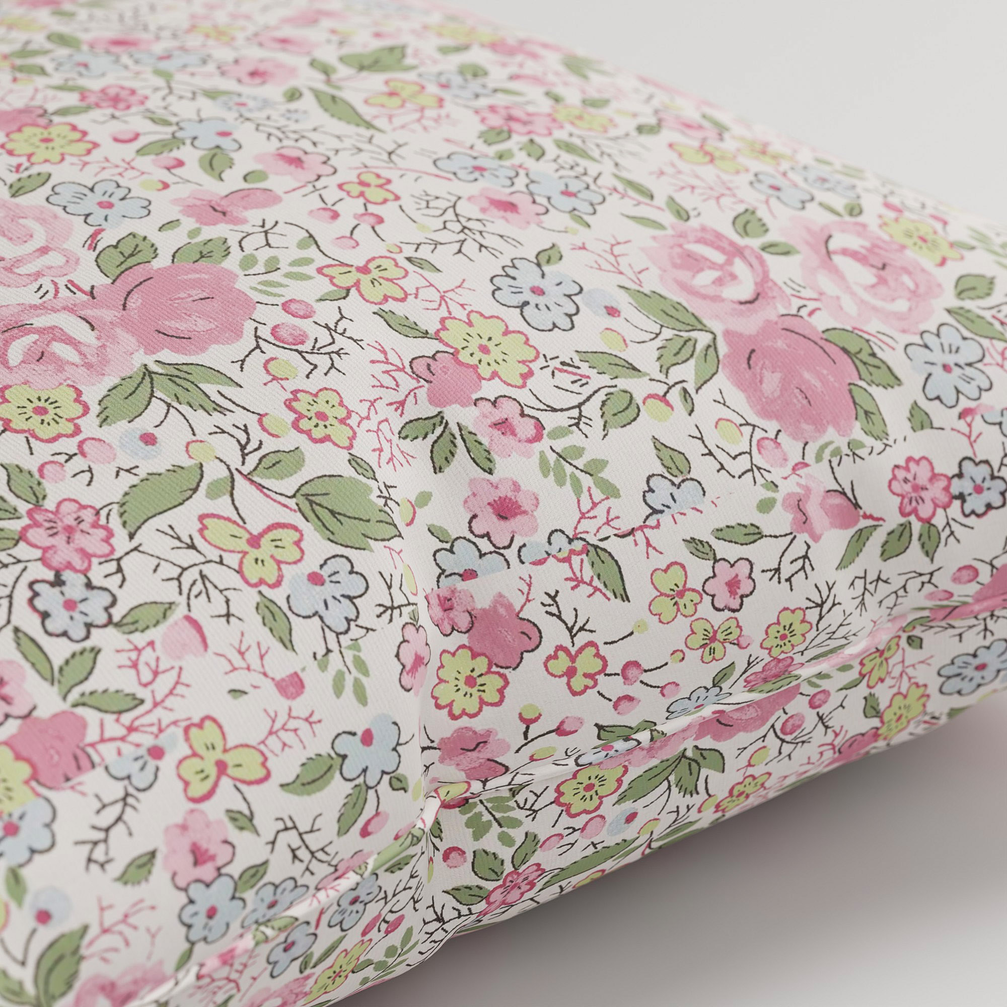 Laura Ashley Rowena Peony Pink Cushion - Image 3