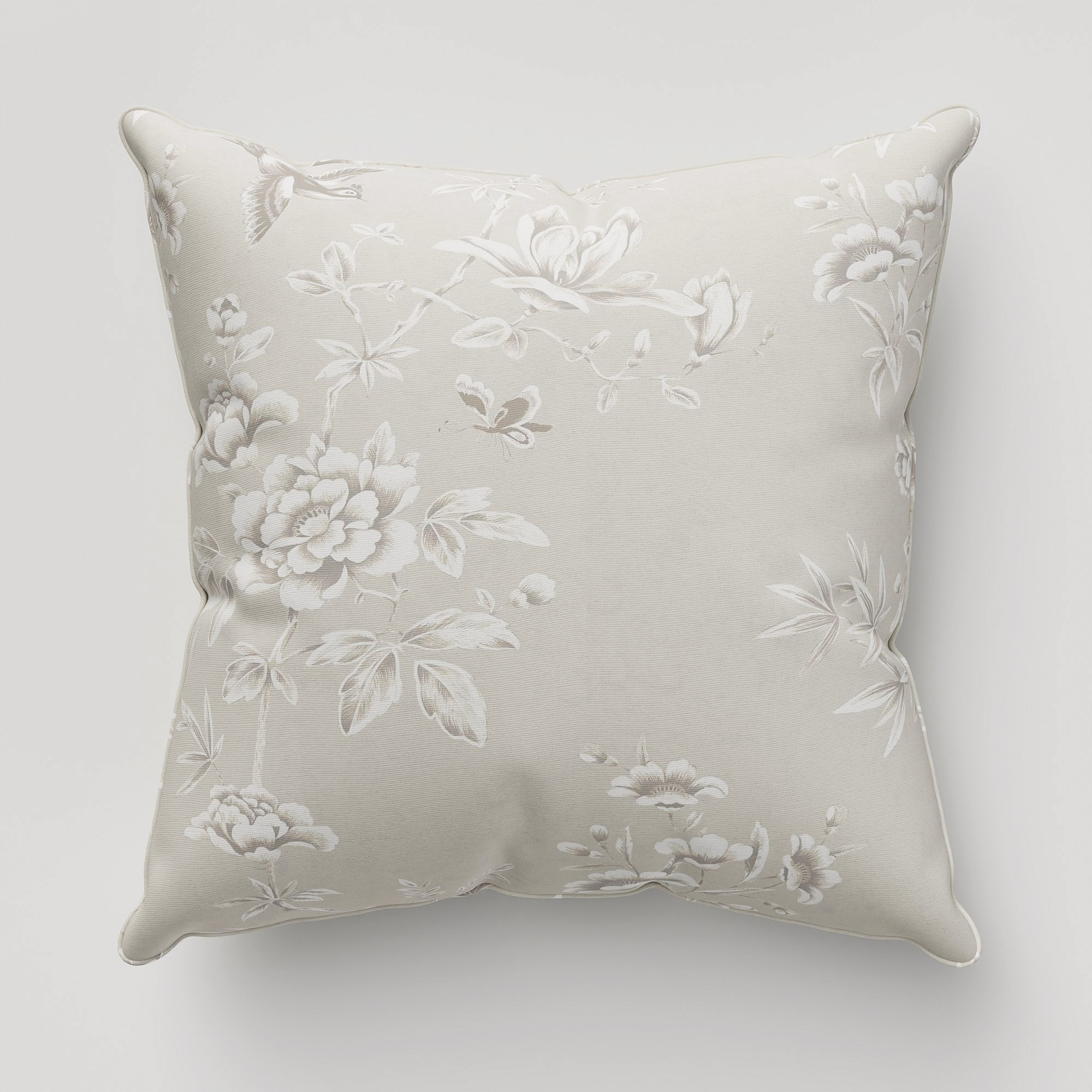 Laura Ashley Rowsham Natural Cushion - Image 2