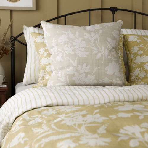Laura Ashley Rye Dove Grey Cushion