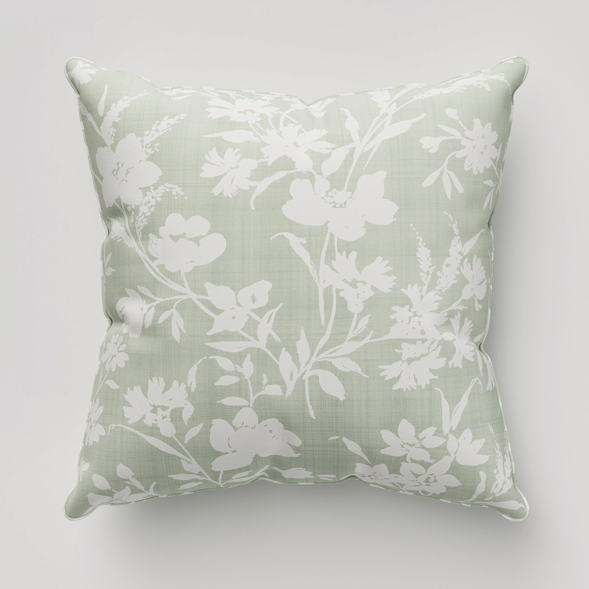 Laura Ashley Rye Hedgerow Green Cushion - Image 2