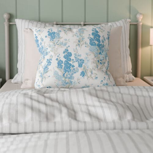 Laura Ashley Stocks Blue Sky Cushion