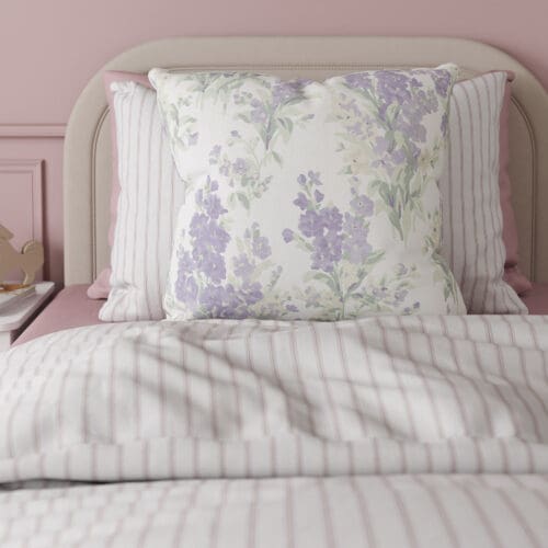 Laura Ashley Stocks Lavender Cushion