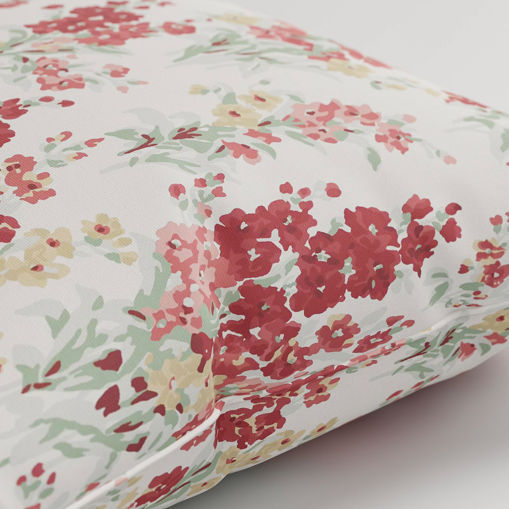 Laura Ashley Stocks Old Rose Cushion - Image 3
