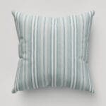 Laura Ashley Suffolk Stripe Eucalyptus Cushion