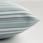Laura Ashley Suffolk Stripe Eucalyptus Cushion