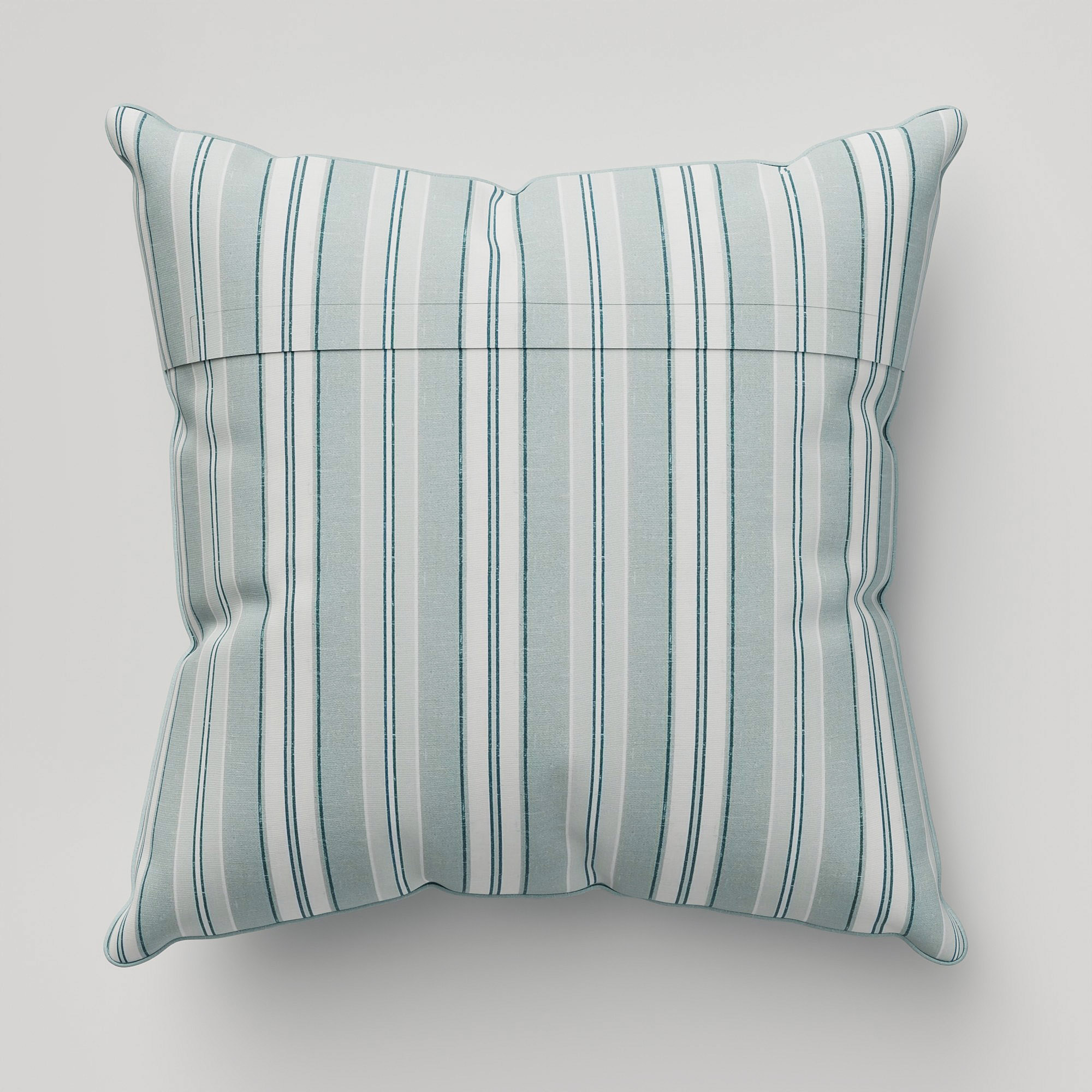 Laura Ashley Suffolk Stripe Eucalyptus Cushion - Image 5