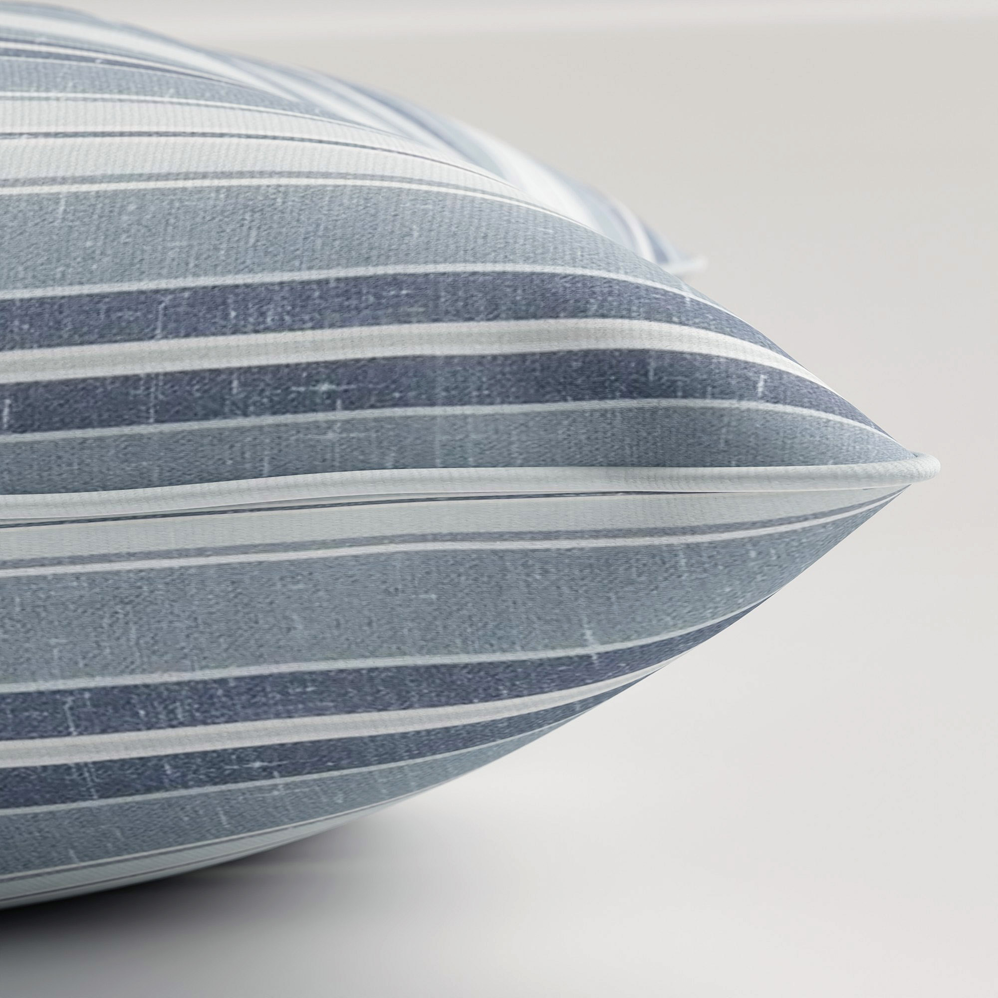 Laura Ashley Suffolk Stripe Seaspray Cushion - Image 4