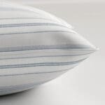 Laura Ashley Suffolk Stripe Slate Cushion