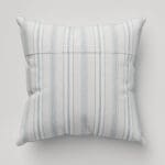 Laura Ashley Suffolk Stripe Slate Cushion